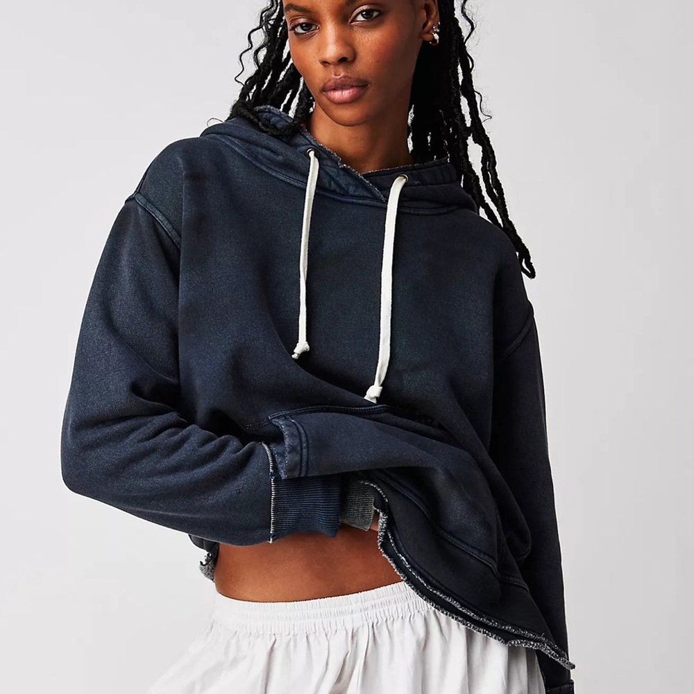 We The Free Dark Blue Hoodie